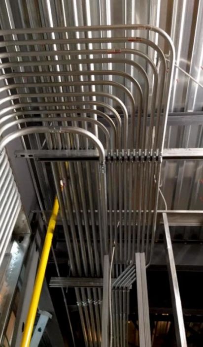 Conduit raceway & rack-out, Industrial build, Memphis, TN
